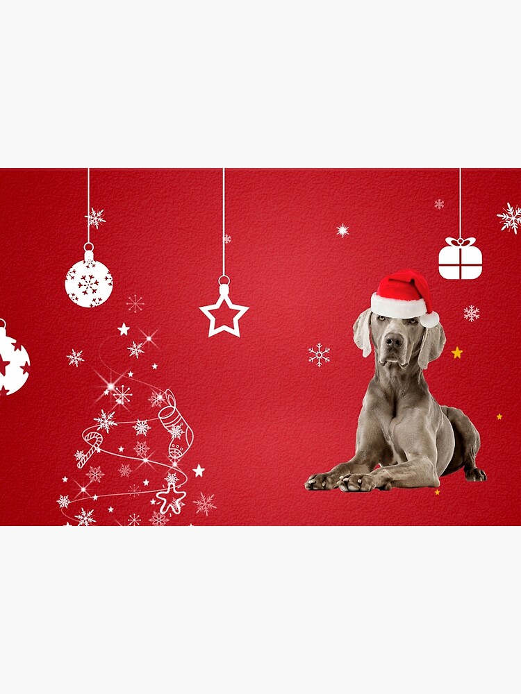 Weimaraner christmas clearance jumper