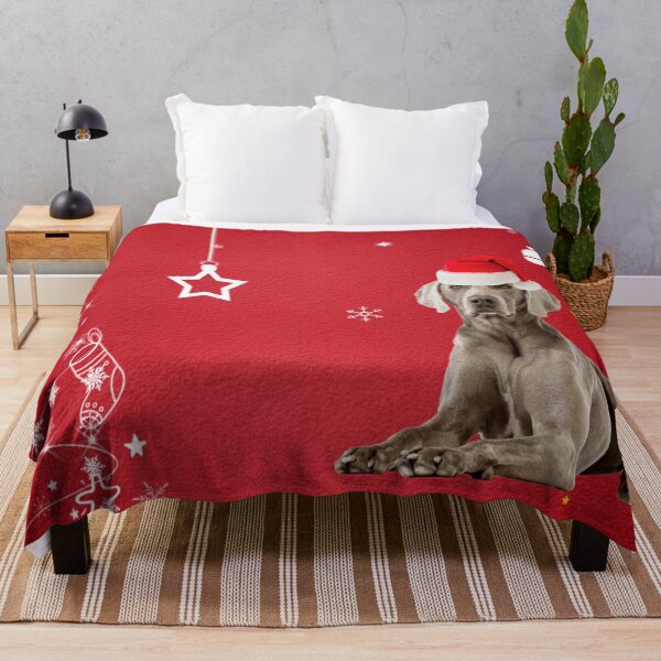 Item preview, Weimaraner Christmas designed and sold by FunShirtDesigns.
