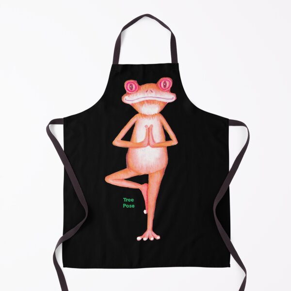 Item preview, Frog doing Yoga Tree Pose designed and sold by janraydesigns.