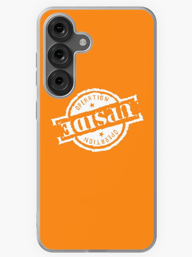 Thumbnail 1 of 4, Samsung Galaxy Phone Case, Beatrice Zinker - Operation Upside Merchandise - White Logo designed and sold by shelleyjohannes.