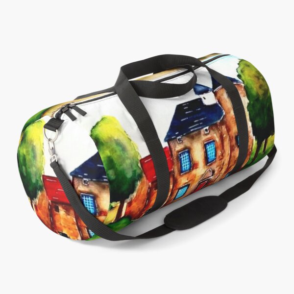 Item preview, Castle house painting with watetcolors designed and sold by horseaddicted.