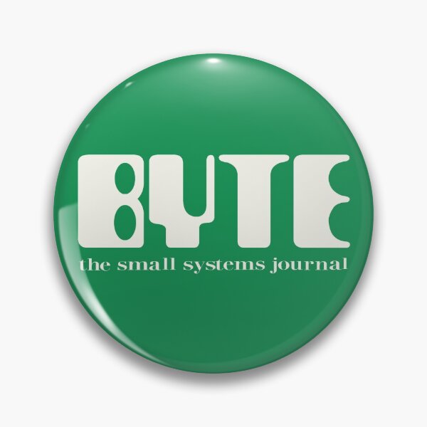 Item preview, Byte Magazine Logo designed and sold by Abandon-Wear.