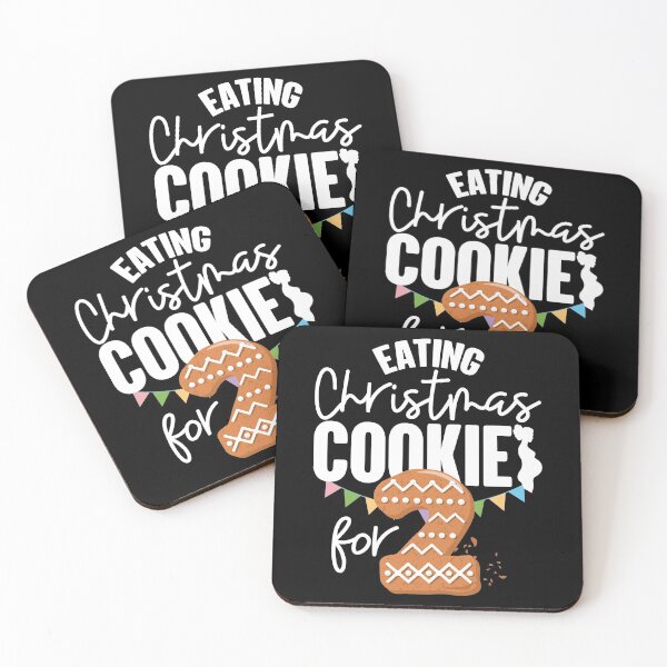 Item preview, Eating Christmas Cookies For Two Eat Cookie For Baby Pregnant designed and sold by GravitiTees.