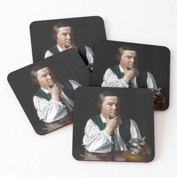 Item preview, Retrato de Paul Revere - John Singleton Copley 1768 designed and sold by warishellstore.