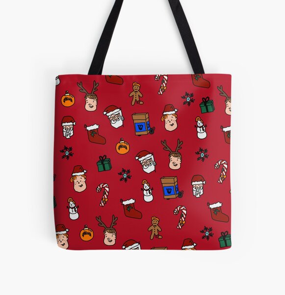 Team Coco Holiday All Over Print Tote Bag