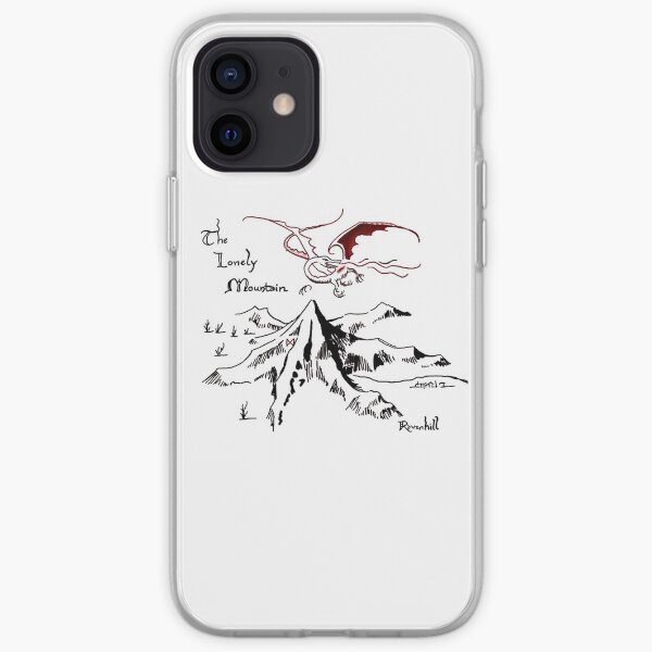 Dragon’s Hoard in a Solitary Mountain iPhone Soft Case