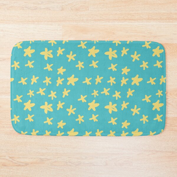 Item preview, Turquoise and Butter Stars Pattern designed and sold by urbnbodga.
