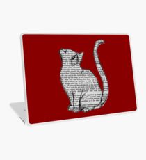 Bücher und Katzen und Bücher und Katzen Laptop Skin