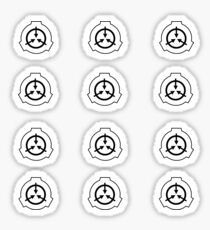 SCP Logo- Pack of 12 stickers Sticker