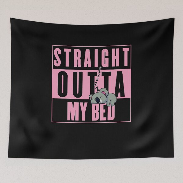 Item preview, Straight Outta My bed In Pink designed and sold by abdofer7.