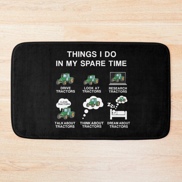 Item preview, THINGS I DO IN MY SPARE TIME FUNNY TRACTOR  DRIVER FARMERS LOVERS GIFT  designed and sold by pedrored369.