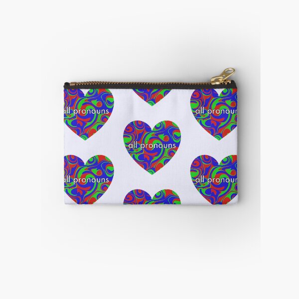 Item preview, All Pronouns Pronouns Heart  designed and sold by Mickey Kyan.