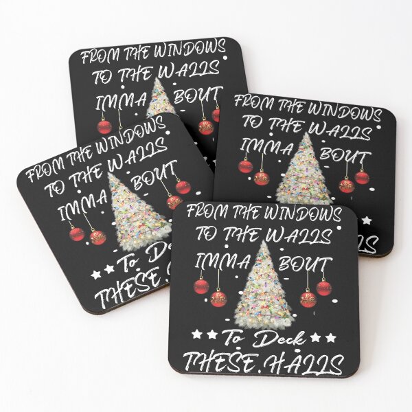 Item preview, From The Windows To The Wall Deck These Halls designed and sold by KataangClothing.