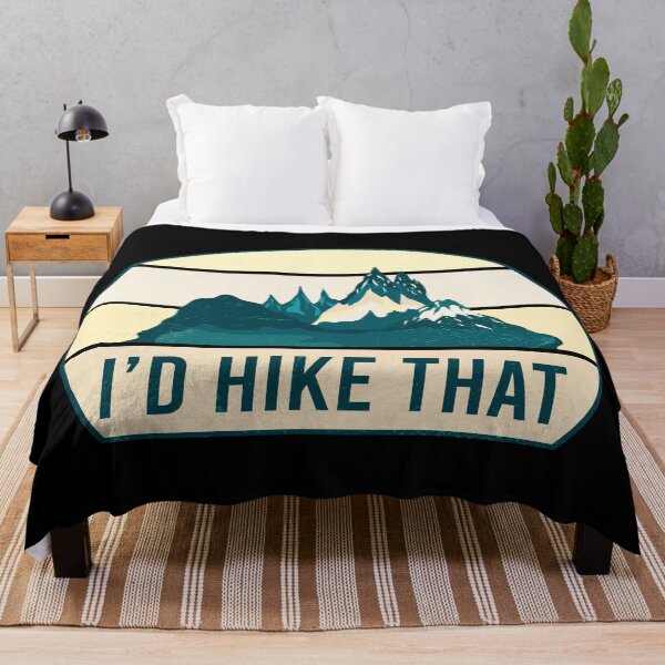 Item preview, I'd Hike that, Hiking Mountains designed and sold by foramelie.