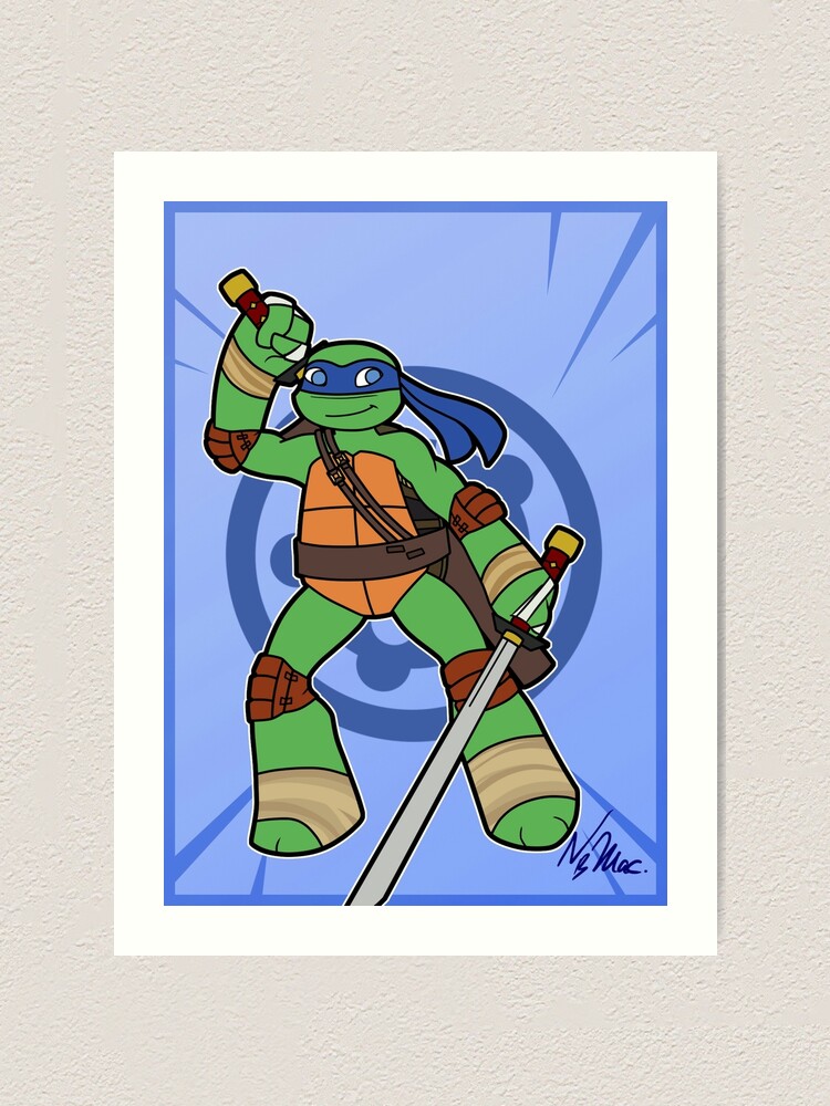 TMNT 2012 - Leo Art Board Print for Sale by TMNT-Raph-fan