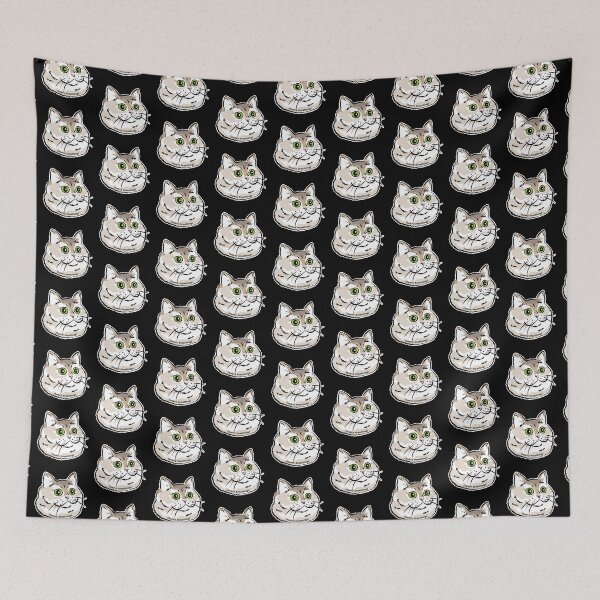 Item preview, Heavy Breathing Cat Meme / Breathing Intensifies / Cute Fat Cat designed and sold by coolintent.