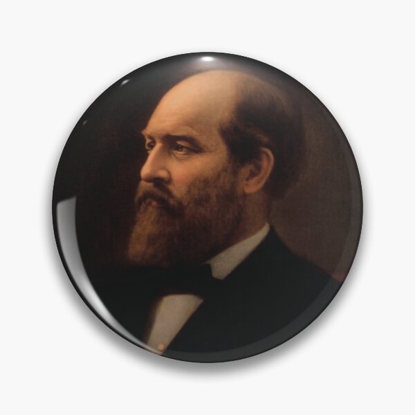 Item preview, James Garfield Official Presidential Portrait - Calvin Curtis 1881 designed and sold by warishellstore.