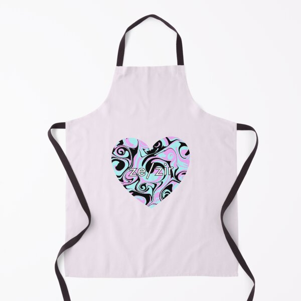 Item preview, Ze/Zir Pronouns Heart designed and sold by Mickey Kyan.