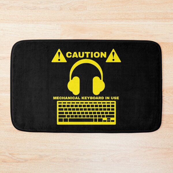Item preview, Caution mechanical keyboard in use designed and sold by GraphicTeesSuck.