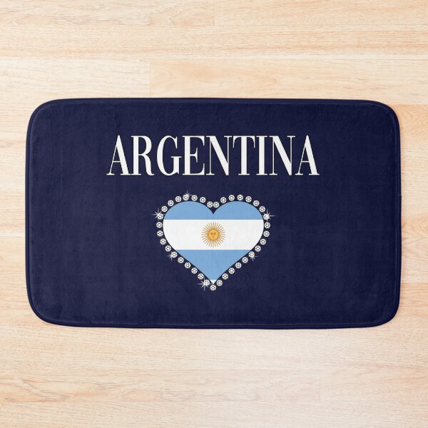 Artikelvorschau, Frauen Remera Argentina Mädchen Herz entworfen und verkauft von Optimus-Designs.