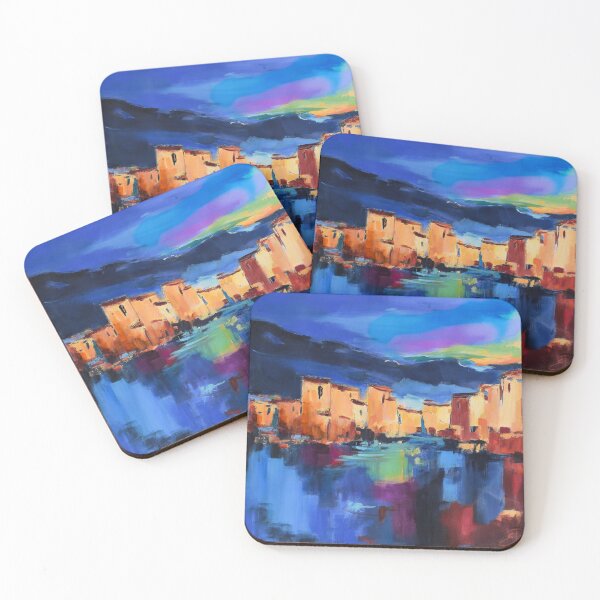 Item preview, Sunset over the Village designed and sold by Elise Palmigiani.