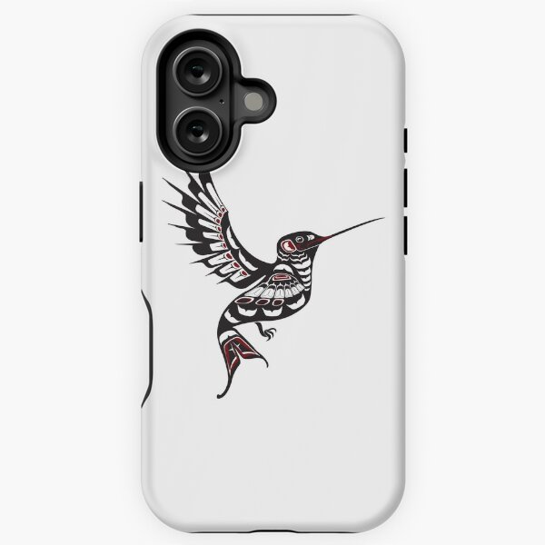 Item preview, Pacific Northwest Hummingbird native american salish formline art colibrí designed and sold by cascadiadesigns.