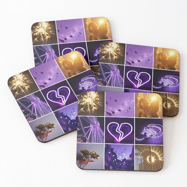 Item preview, Yellow and Purple Moodboard designed and sold by feardeargcrafts.