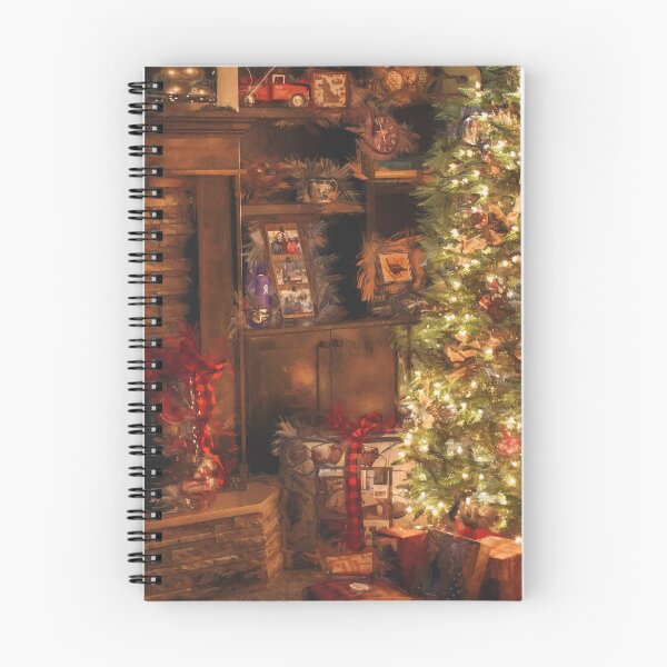 Item preview, Cozy Christmas Tree with Christmas Lights designed and sold by Zeph1.