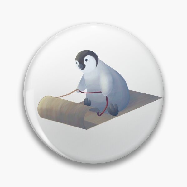 Item preview, Sledding Penguin designed and sold by Wava-Arts.