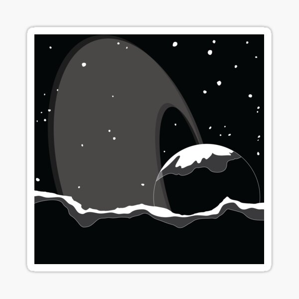 Saturn's Rings Sticker
