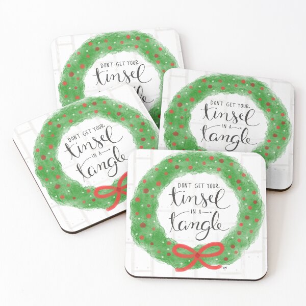 Item preview, Don't Get Your Tinsel In A Tangle designed and sold by RuthMCreative.