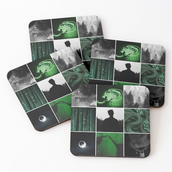 Item preview, Green and Black Moodboard designed and sold by feardeargcrafts.