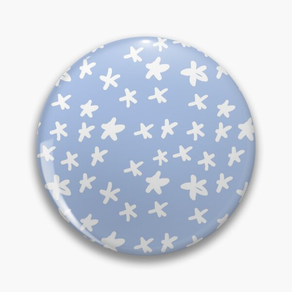 Item preview, Sky Blue and White Stars Pattern designed and sold by urbnbodga.