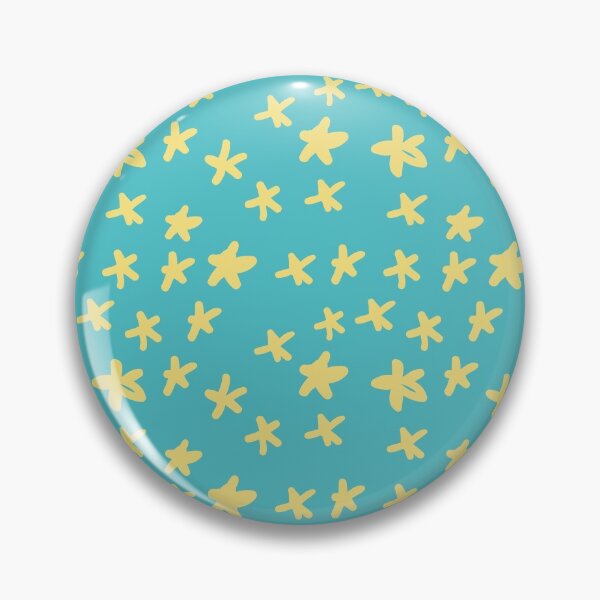 Item preview, Turquoise and Butter Stars Pattern designed and sold by urbnbodga.