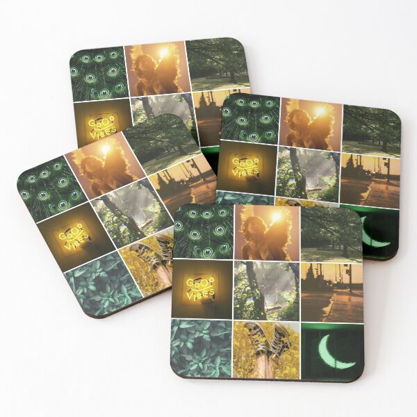 Item preview, Green and Gold Moodboard designed and sold by feardeargcrafts.