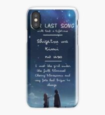 Your Lie in April iPhone Case/Skin