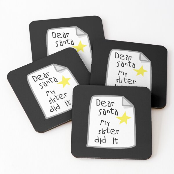 Item preview, Dear Santa My Sister Did It designed and sold by GraphicTeesSuck.
