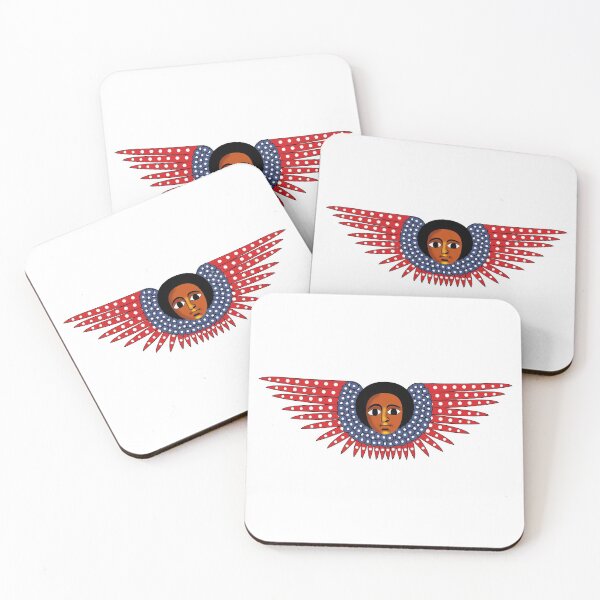 Ethiopian Angel Coasters (Set of 4)