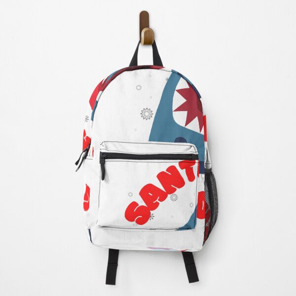 Item preview, Santa Jaws Is coming Christmas Shark Padory designed and sold by Sutra-Lotus-Co.
