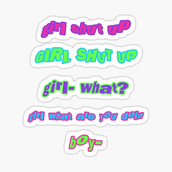 girl- boy- (freakshow pack) Sticker
