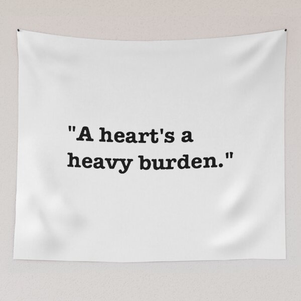 Item preview, A Heart's A Heavy Burden designed and sold by design880.