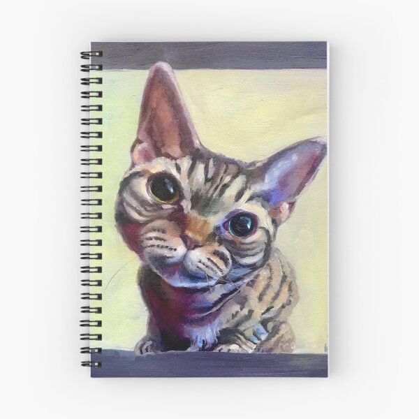 Item preview, Bernie,The Devon Rex Cat designed and sold by Julie Ann Accornero.