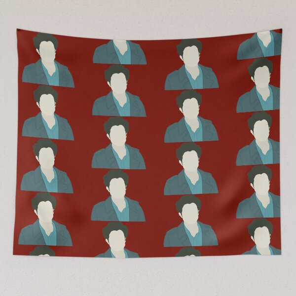 Item preview, Edward Cullen mask poster sticker designed and sold by maiawright-art.