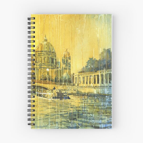 Item preview, Berlin Cathedral- Germany.  Fine art watercolor painting designed and sold by rfoxphoto.