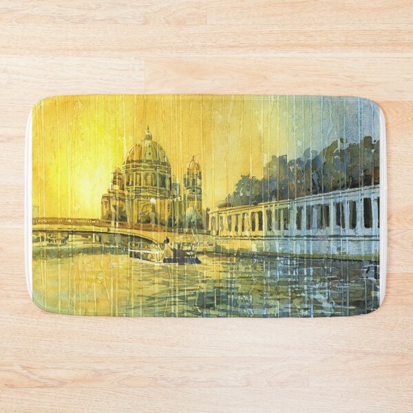 Item preview, Berlin Cathedral- Germany.  Fine art watercolor painting designed and sold by rfoxphoto.