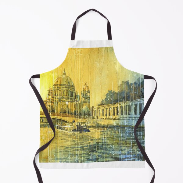 Item preview, Berlin Cathedral- Germany. Fine art watercolor painting designed and sold by rfoxphoto.