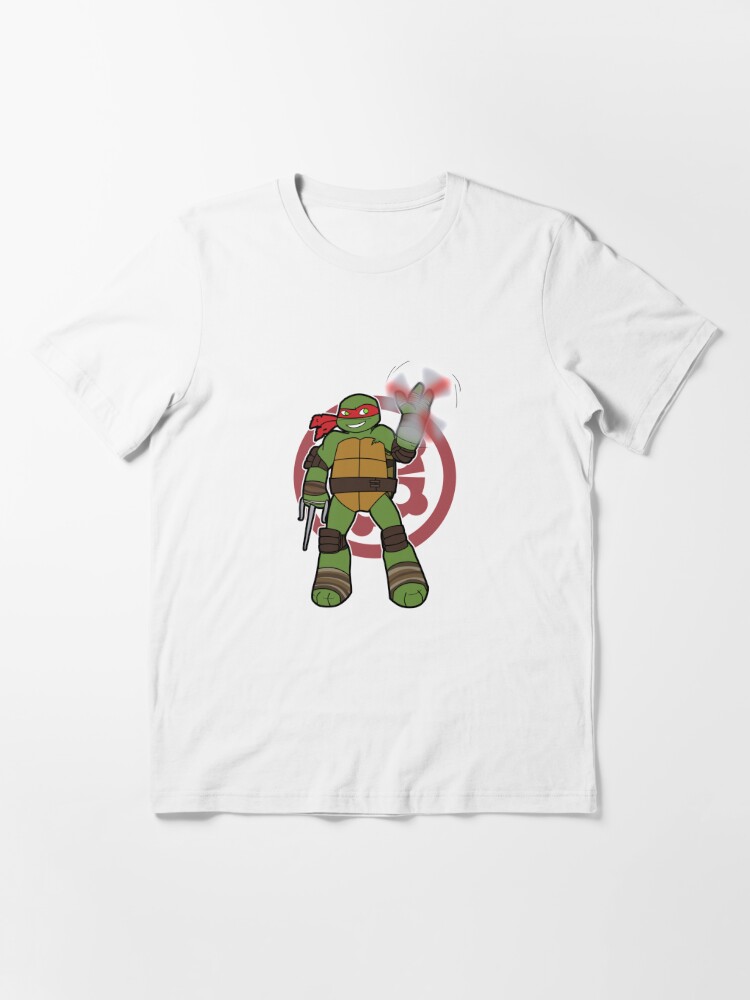Teenage Mutant Ninja Turtles Mikey Adult Short Sleeve T-Shirt White / XXL
