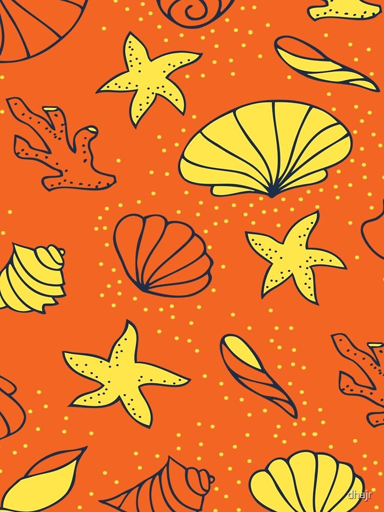 Thumbnail 4 of 4, iPhone Case, Seashell Pattern designed and sold by dhajr.