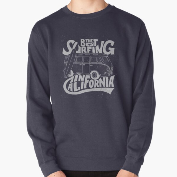 El mejor surf en california Sudadera sin capucha
