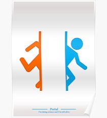Still Alive - Portal Poster